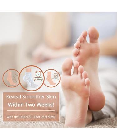 Foot Peel Mask - 3 Pairs Baby Foot Exfoliator for Callus & Dead Skin Remover Cracked Heel Repair | Soft Smooth Feet - Buy Online on GoSupps.com
