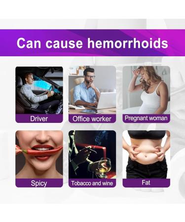 Hemorrhoid Fast Relief Set Herbal Hemorrhoids Spray & Anal Numbing Cream Soothing Anal Care for Pain Itching & Swelling Gentle Daily Support (1 PCS) - Buy Online on GoSupps.com