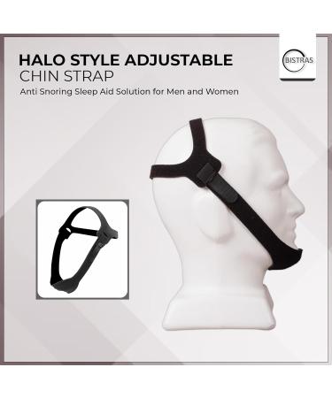 Effective Bistras Halo Adjustable Chinstrap for CPAP Users | Anti Snoring Solution for Men & Women | Sleep Better Tonight - Buy Online on GoSupps.com