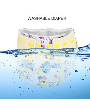 Reusable Baby Training Pants - Cartoon Breathable Pocket Diapers for Boys & Girls | Adjustable Washable & Eco-Friendly - Buy Online on GoSupps.com