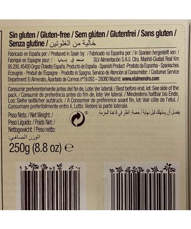 El Almendro Turron Blondo 200g - Traditional Soft Spanish Torrone with Almonds & Honey - Buy Online on GoSupps.com