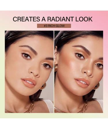 Buy Bronzer Stick - 4 Colors - Blendable & Buildable Face Shaping Cream Contour - Long Lasting (02 Soft Glow) - International Shipping - Buy Online on GoSupps.com