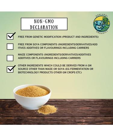 ORGANIC Certified cook pearls Italian white cous cous 2kg - 5kg Premium non-GMO Durum Wheat sourced from Italy 100% Natural no Additives or Preservatives Vegan couscous by Koalakoi (2kg) - Buy Online on GoSupps.com
