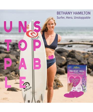 Painbloc24 Prowomen 6% Menthol Patch for Back Pain, Muscle Soreness, Cramps - Women's Natural Pain Relief, 10 Heart Patches - Buy Online on GoSupps.com