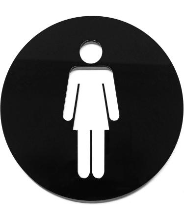 WC Sign for Door - Men's Women's Disabled Mixed Pack of 4 - International Shipping Available - Buy Online on GoSupps.com