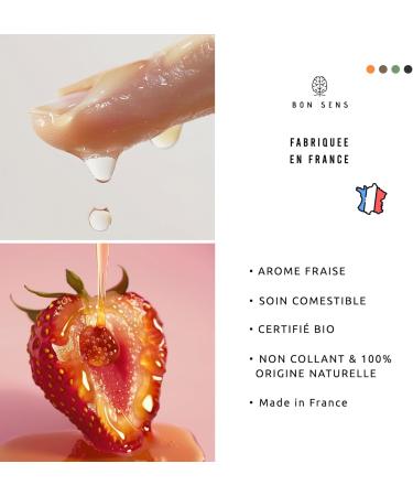 Huile Cuticules Ongles BIO - Soin Nourrissant & R parateur enrichie en Vitamine E - Manucure - 100% Naturel Biologique et Vegan - Cosmos Organic - Go t Fraise Gourmande Fraise 10 ml (Lot de 1) - Buy Online on GoSupps.com