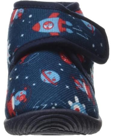 Chicco Unisex Kid's Polacchino Taxo Polish Slipper - Blue Space Designs - Size 4 UK - Buy Online on GoSupps.com