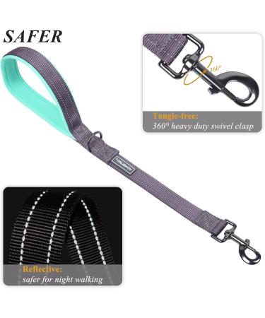 Vivaglory Short Dog Leash - 46 cm Training Line for Medium & Large Dogs | Durable Gray Design - Buy Online on GoSupps.com