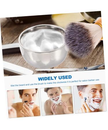 Frcolor Men's Beard Shaving Set - Razor Brush Mug & Bowl for Precision Grooming | International Shipping Available - Buy Online on GoSupps.com