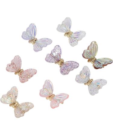 8pcs Nail Bow Decorations - Delicate Nail Art Stickers for Salon Quality Designs - International Shipping Available - Buy Online on GoSupps.com