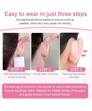 Waterproof Ear Stickers | Makeup Ear Lift Tapes | Ear Corrector Ear Tape Ear Stickers Pinning Back Ears Cosmetic Aesthetic Correctors for Ears 30 Pairs 1 count (Pack of 1) - Buy Online on GoSupps.com