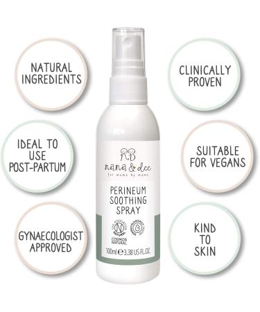Nana & Dee Organic Nipple Cream & Pregnancy Soothing Spray - Relieves Pain & Swelling, Made in the UK - Buy Online on GoSupps.com