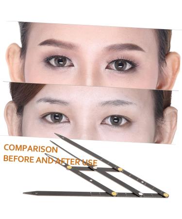 Mobestech 8 Pcs Second Generation Brow Shaping Kit Eyebrow Shaper Ruler Eyebrow Ruler Measuring Tool - Buy Online on GoSupps.com