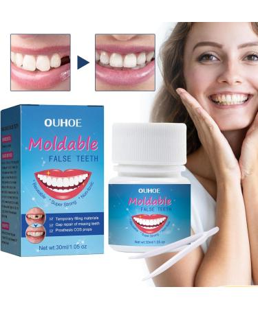 RENYWOSI Provisional Denture Kit | Temporary Restoration for Missing & Broken Teeth | International Shipping Available - Buy Online on GoSupps.com