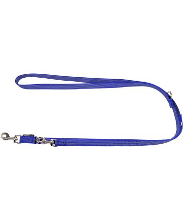 Adjustable Dog Linen Leash for Medium & Large Dogs - 5m Blue | Durable Double Linen Design - Buy Online on GoSupps.com