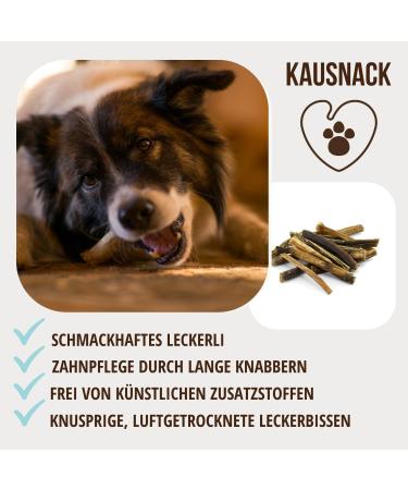 Petlove Ochsenziemer for Dogs 1kg | 100% Meat Dog Snacks | Grain-Free Dried Beef Chews | BARF Snack for Dogs - Buy Online on GoSupps.com