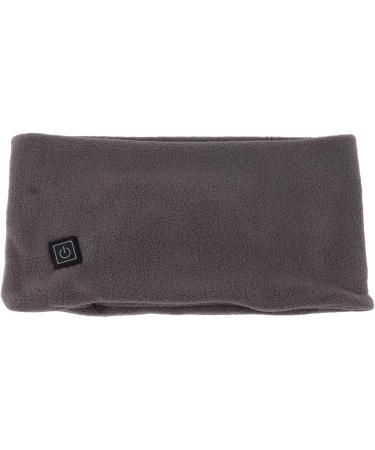 Adjustable Winter Neck Gaiter | Cold Resistant & Heated | Soft Flannel for Outdoor Use (GRAY) - Buy Online on GoSupps.com