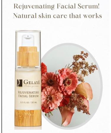 GELAYE Rejuvenating Facial Serum - 100% Natural Skin Tone Enhancer for Men & Women | Hydrate Soften & Revitalize | 1 FL OZ - Buy Online on GoSupps.com