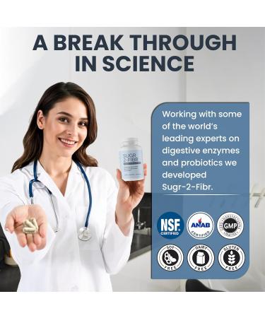 OPTIVIDA Sugr-2-Fibr Premium Blood Sugar Support Supplement (60 Veggie Capsules) Natural Blood Sugar Support & Healthy Glucose Metabolism Blood Sugar Supplement for Adults - Buy Online on GoSupps.com