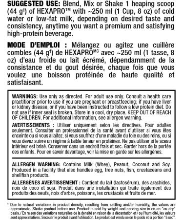 ALLMAX Nutrition - HEXAPRO - Ultra-Premium - 6 - Sustained-Release Protein Matrix - Chocolate Peanut Butter - 5 Pound Chocolate Peanut Butter 2.26 kg (Pack of 1) - Buy Online on GoSupps.com