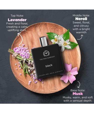 The Man Company Black EDT Perfume For Men - 100ml | Premium Long-Lasting Fragrance Spray | Gift for Him - Buy Online on GoSupps.com