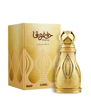 Khofooq Unisex CPO - 18 ML (0.61 oz) | Oriental Alchemy | Floral Bouquet w/ Lasting Notes of Ylang & Lily of the Valley Seductively Knotted w/ Musky & Woody Notes | Exuberant | by Ajmal - Buy Online on GoSupps.com