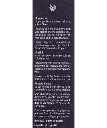 Dr. Hauschka Lipstick 18 Fire Lily - Natural and Vibrant Lip Color - Buy Online on GoSupps.com