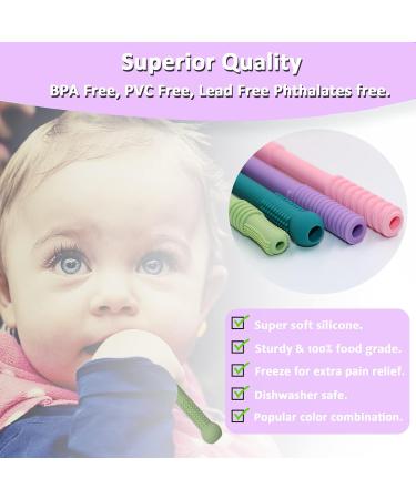 10 Pack Teether Toys for Babies 6-12 Months - BPA Free Bundle - Buy Online on GoSupps.com