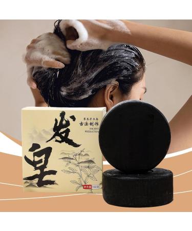 Shampoo Bar Cleansing Soap Natural Shampoo Bar for Dry Oily Mixed Hair Daily Care Men Women Home Travel - Buy Online on GoSupps.com