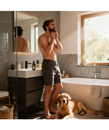 Men's Beard Conditioner | 100ml Softening and Conditioning Beard Oil | Soothing Beard Care Oil - For Styling Shaving Daily Showering Travel Home - Buy Online on GoSupps.com
