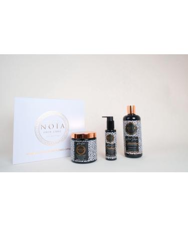 NOIA HAIR - Premium Hair Prestige Box - Trio Shampoo + Mask + Serum RITUAL Range - TANIN & Amla oil - Buy Online on GoSupps.com