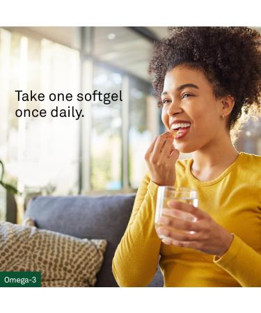 Omega-3 Fish Oil Supplement Supports Heart and Eye Health (60 Softgel Capsules) & Sleep Support with Sustained-Release Melatonin (7 Capsules Travel Pack) - Buy Online on GoSupps.com