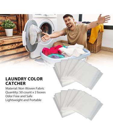 Color Catch Sheets Eliminates Sorting Absorbs Loose Dyes 100 Count Solid Color Protection Safe for Pregnant Women and Babies Lightweight Portable for Travel - Buy Online on GoSupps.com