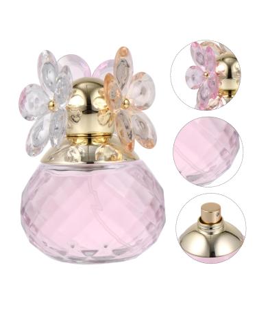 FOMIYES 1 Perfume Talco Perfumado Para Mujer Refillable Essential Oil Sprayer For Women Sink Sponge Holder Empty Fragrance Bottles Vintage Aroma Container Fragrance Pump Bottle Pink Glass - Buy Online on GoSupps.com