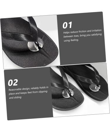NOLITOY Forefoot Cushions - 12 Pairs Silicone Toe Pads for Thong Sandals & Flip-Flops | Ultimate Toe Protection & Comfort - Buy Online on GoSupps.com