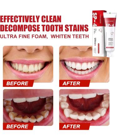 Docxide Sip-4 Toothpaste SP-4 SP 4 Yayashi SP-4 Toothpaste SP-4 Probiotics Whitening Toothpaste SP-4 Toothpaste (2PCS-Red) - Buy Online on GoSupps.com