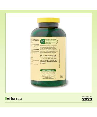 Spring Valley Cinnamon Dietary Support Vegetarian Capsules 1 000 mg 400 Count 1 Year Supply (Pack of 2) + Exclusive VitaMax Vitamin Guide (2 Items) - Buy Online on GoSupps.com