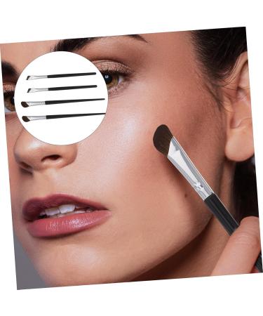 BIUDECO 4 Pcs Angled Eyeliner Brush Under Eye Concealer Brush Nose Contour Brush Eye Liner Brush Brow Nylon - Buy Online on GoSupps.com