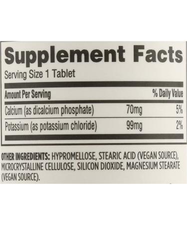 365 by Whole Foods Market Potassium 99mg - 100 Tablets | Essential Mineral Supplement - Buy Online on GoSupps.com