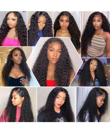 Mariska Deep Wave Brazilian 10A Human Hair Bundles with Closure - 3 Bundles + 4x4 Lace Closure - 100% Unprocessed Virgin Hair - Natural Color (24 26 28 + 20 Deep Wave) - Buy Online on GoSupps.com
