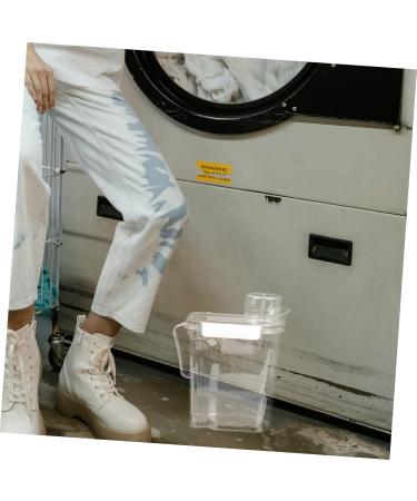Baluue 3pcs Laundry Storage Box Laundry Holder Fabric Softener Liquid Lotion Transparent Plastic 1 count (Pack of 1) Transparentx3pcs - Buy Online on GoSupps.com