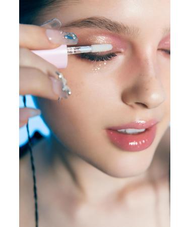 COLORGRAM Milk Bling Shadow 01 Double Star | Pigmented Liquid Glitter Eyeshadow - Long-lasting Shimmer to Matte Finish with Glittery Pearls - Buy Online on GoSupps.com