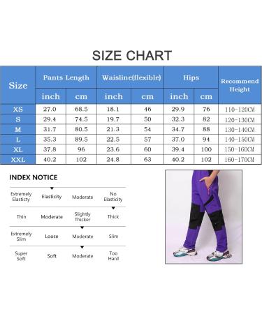 Seaur Kinder Softshellhose - Warm Windproof Hiking Pants for Boys & Girls Winter Thermo Trekking Pants (115-175 cm) - Dunkles Lila - Buy Online on GoSupps.com