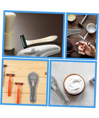 COOPHYA Razor Storage Box Set - Durable Anti-Rust Protective Cover for Manual Razors | 2-Pack Plastic Case - Buy Online on GoSupps.com