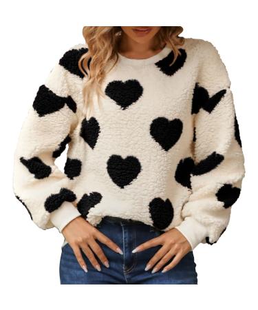 Hanxiulin fleece plush jacket fluffy warm zipper ceiling ceiling hoodie ladies oversize long hood fleece jacket fleece buffer coat with hooded bladder bladder fleece jacket black xl