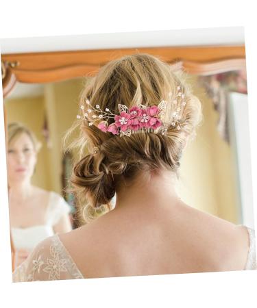 FRCOLOR French Barrette womens hair clips Bridal Hair Comb bridal hair bride hair comb rhinestone hair side comb Fashion Retro Alloy Hair Comb hair decorations Bride Comb - Buy Online on GoSupps.com