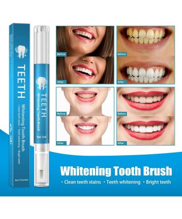 Rotary Tooth Whitening Pen Teeth Whitening Gel Effective Whitening Tartar Stain Remover for Teeth Natural Mint Flavor Brighten Your Smile with Tooth Whitening Gel Pens (3PC) - Buy Online on GoSupps.com