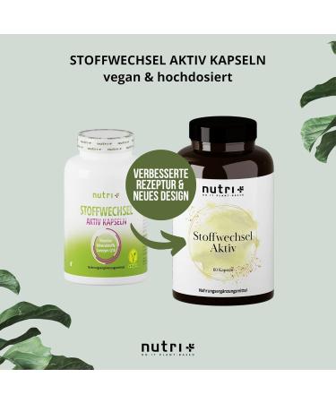 Metabolism Active Formula - 60 Capsules | Natural Metabolic Support from Nutritionists | No Additives International Shipping - Buy Online on GoSupps.com