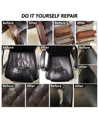 Leather Repair Patch Self-Adhesive Couch Patch 8 11 inch Strong Adhesion Adhesive Multiple Colors Leather Repair Kit for Couch  Car Seats. Bonded Leather Repair (8 11 inch / 2 pcs  White)  8 11 inch / 2 pcs White - Buy Online on GoSupps.com
