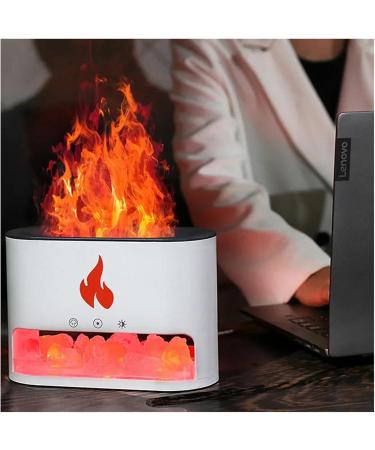 Volcano Diffuser - 250ml Essential Oil & Himalayan Salt Lamp | 7 Colors Timer & Auto-Off | Transform Your Space with Aromatherapy - Buy Online on GoSupps.com